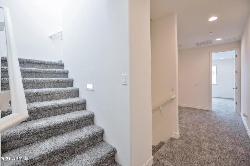 Stairway to Rooftop Deck