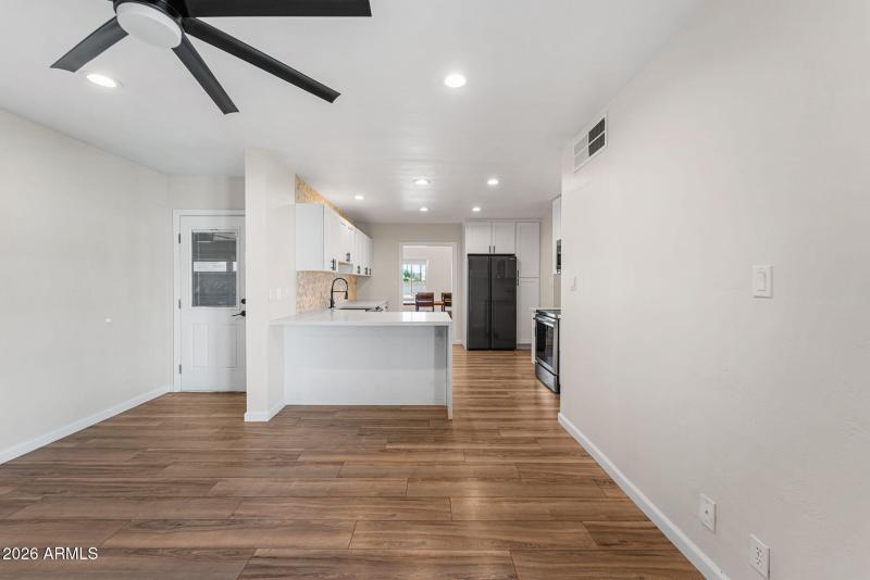 Kitchen and Family Room