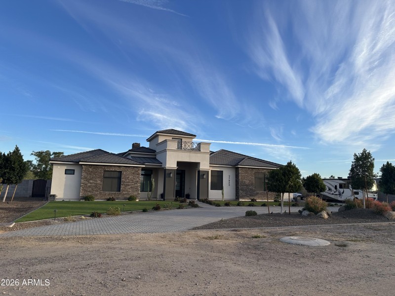 Home opposite the lots