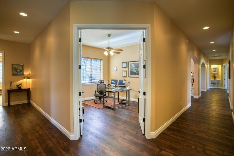 Home Office and Hallway