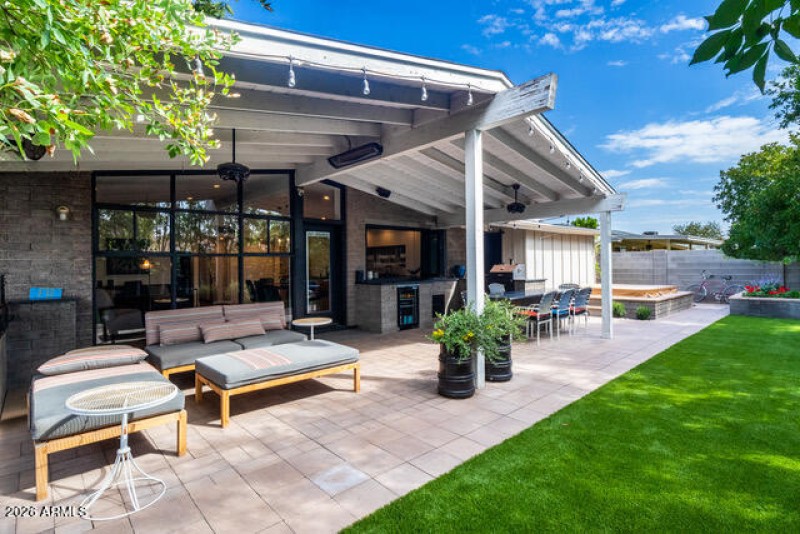 6845 E Earll Dr Yard to Patio