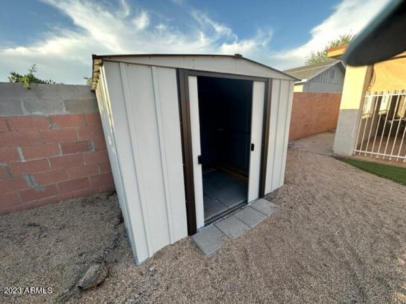 38th street back yard shed 2023