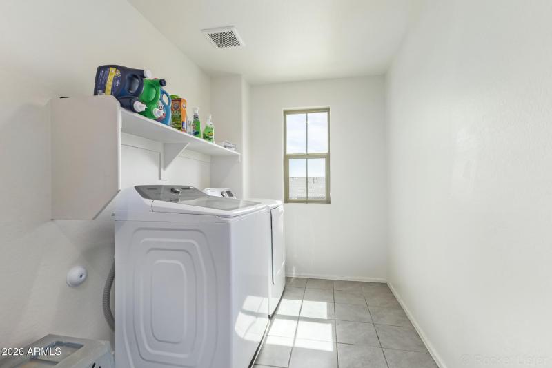 upstairs laundry room