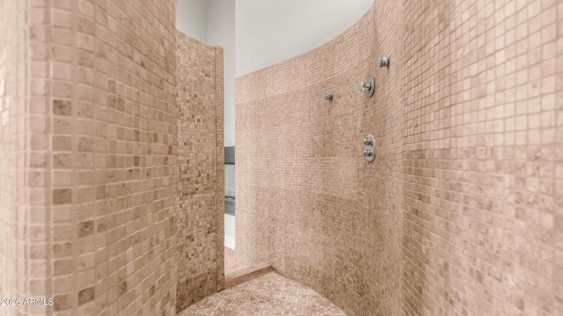 Incredible walk in shower