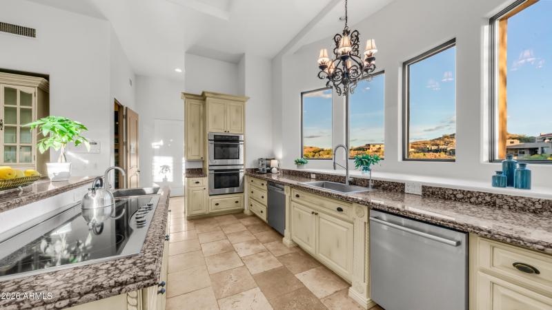 Plenty of cabinets and storage