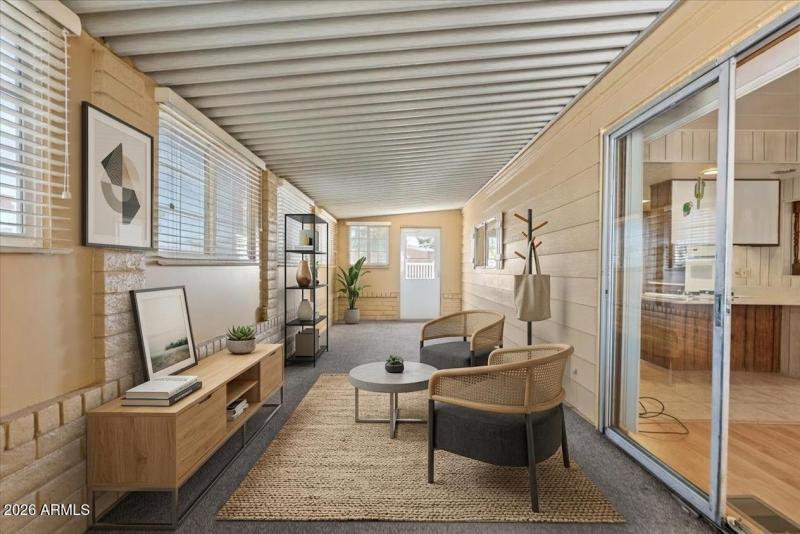 Virtually Staged AZ Room