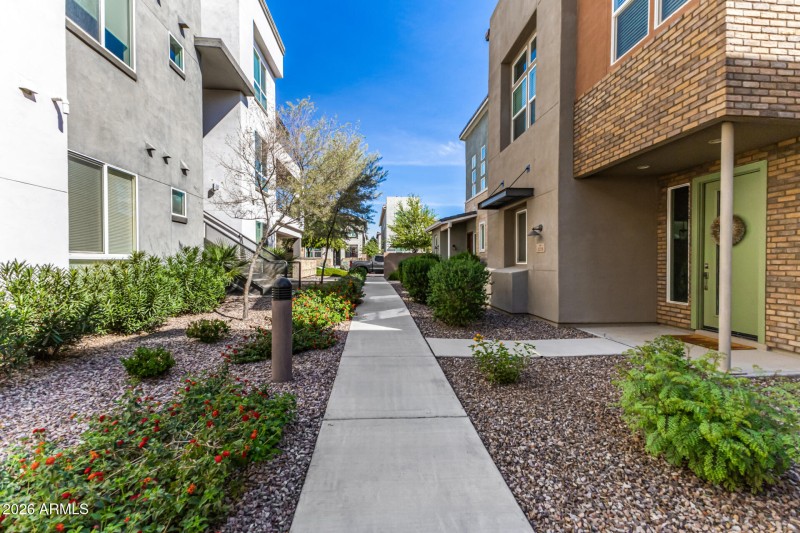 Front access pathway