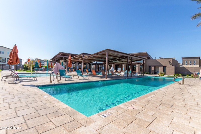 Community - pool area