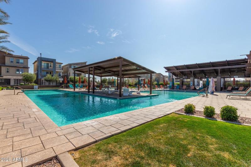 Community - pool area