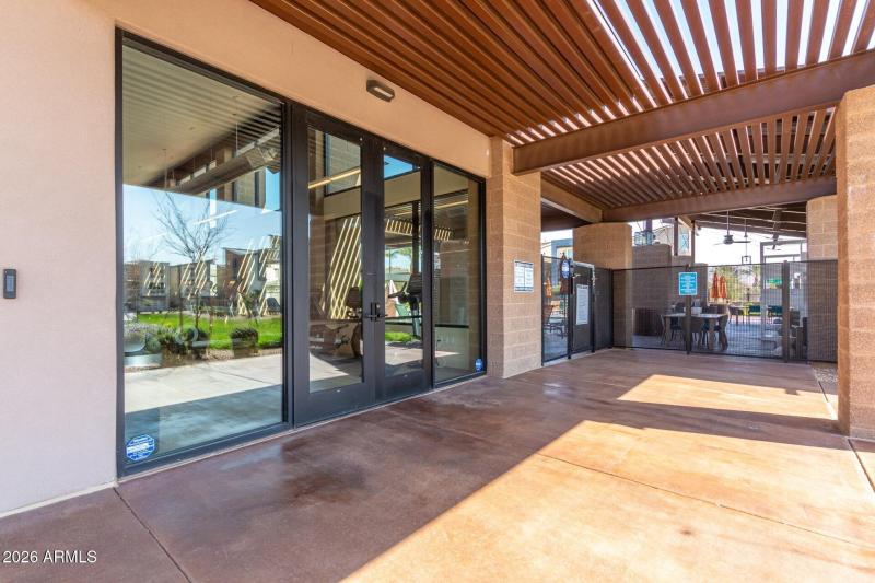 Community clubhouse area