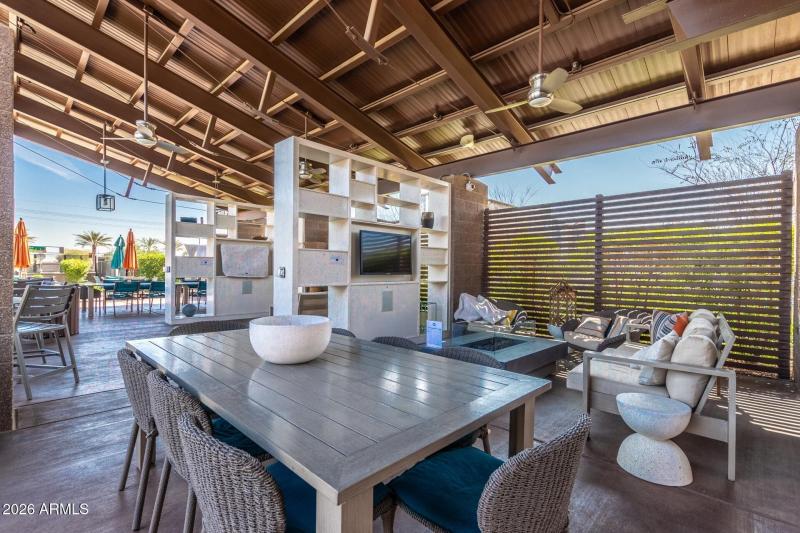 Community clubhouse area