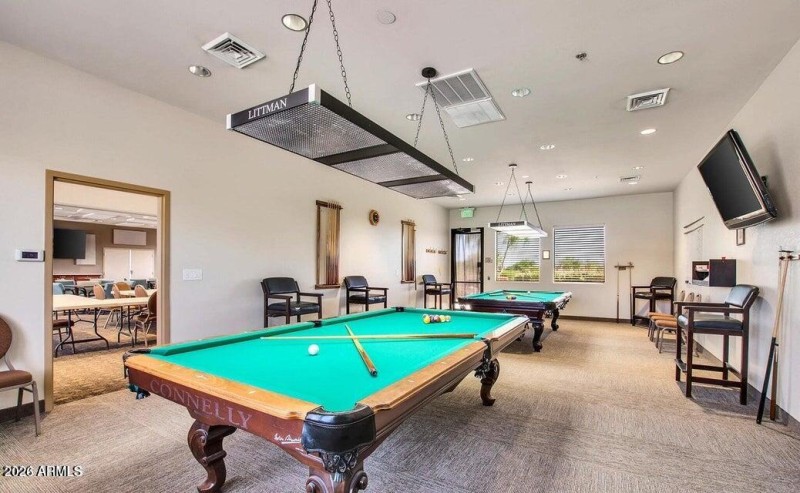 Mountainbrook billiards room---