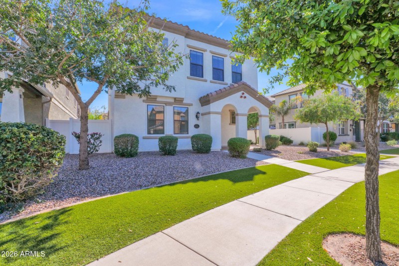 Sidewalks and Turf in Community