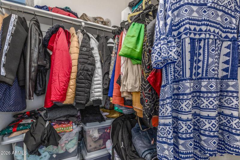 Bedroom 5 walk-in closet