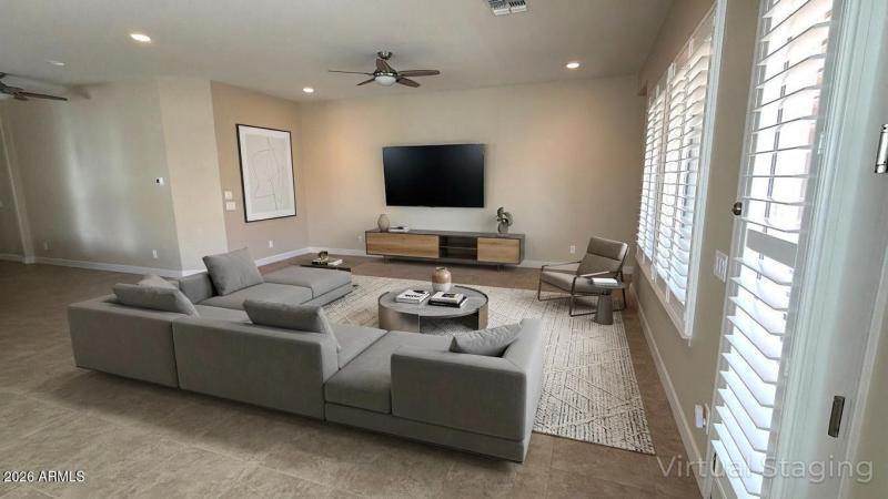 Living Room - Virtual Staging