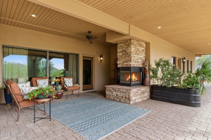 Patio Fireplace