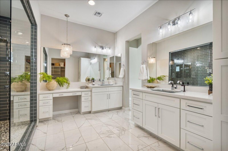 Primary Bath Dual Vanity