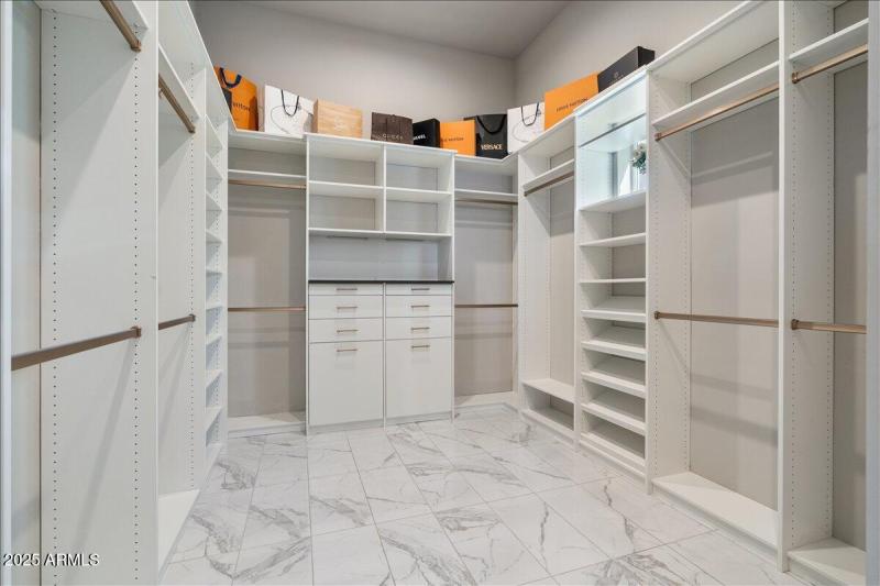 Primary Walk in Closet