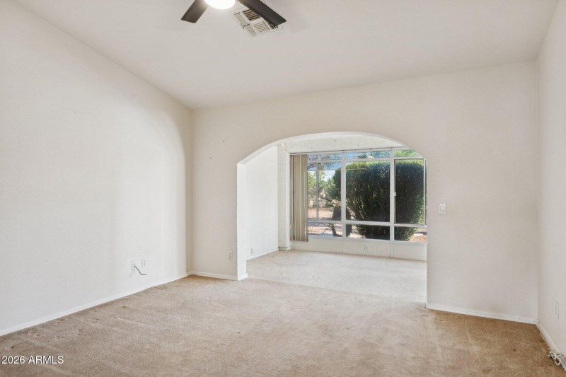 Bedroom 2 w/ AZ room