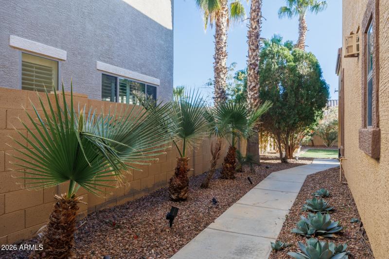 311 W Blue Lagoon - Side Yard View