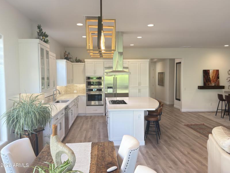 Upgraded White Cabinets