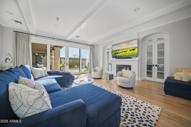 Family Room Open to Kitchen