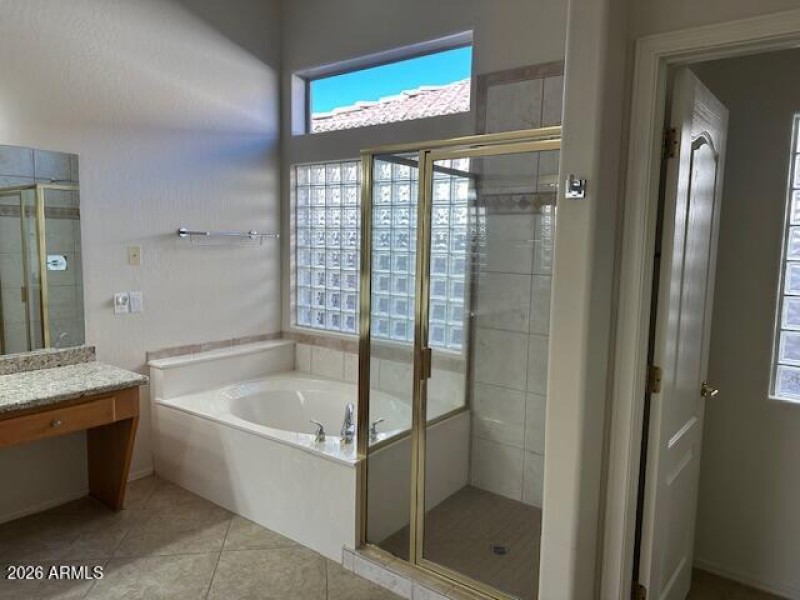 Primary Tub and Shower