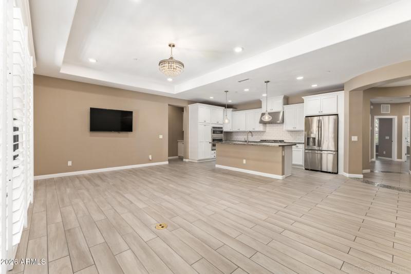 Living Room Towards the Kitchen