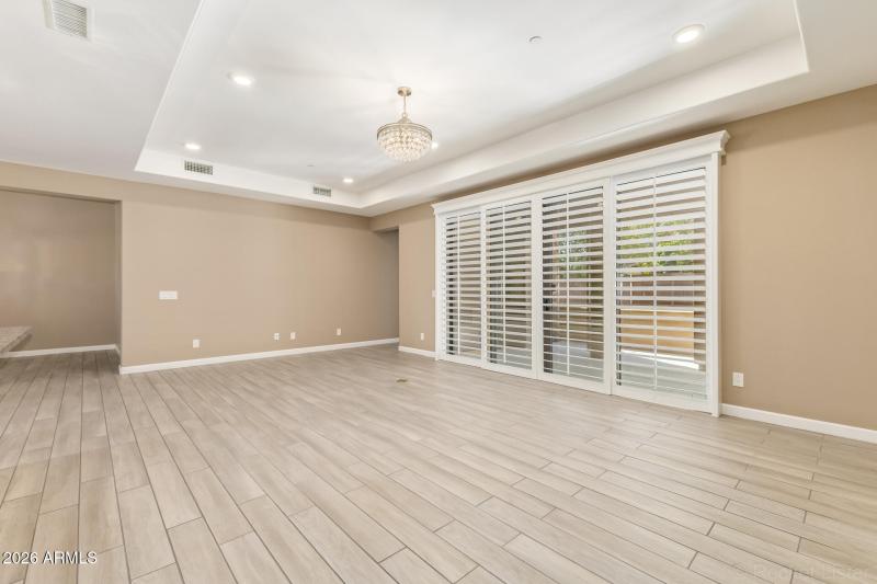 4 Panel Shutters on Glass Door