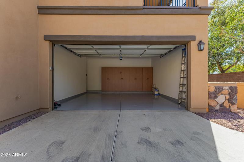 2 Car Garage Open