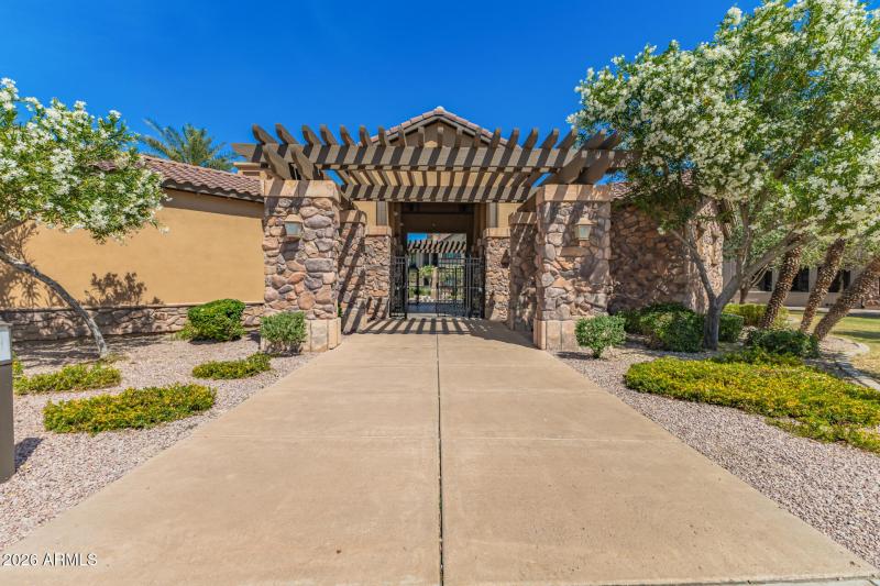 Club House w/Pedestrian Entrance