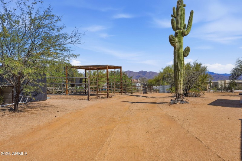 Quarter minus drive around the property