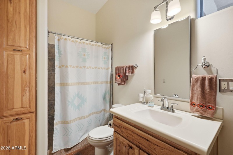 Hall Bath with Shower