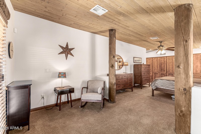 Separate Sitting Area with Patio Access