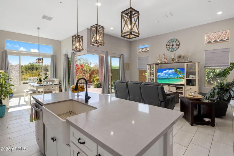 Kitchen with Large Island