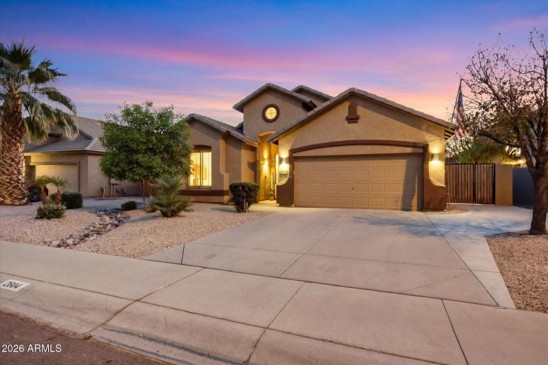 Extended 3 car driveway