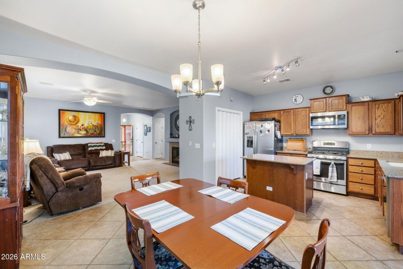 Kitchen/Dining/Living Room