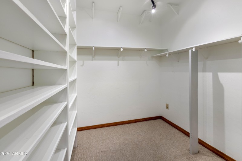 One of 3 Owner's Closet Spaces