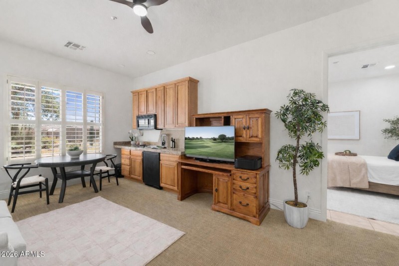 Casita Living Room and Kitchen