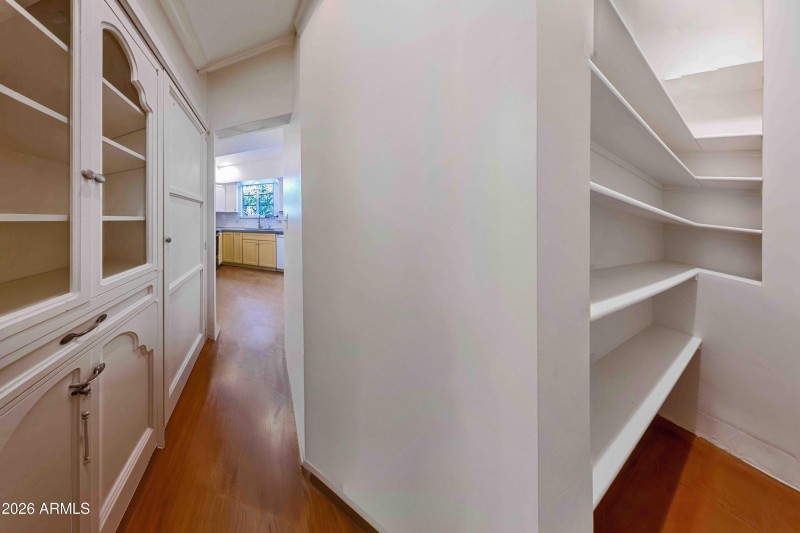 Entry at Pantry with Built Ins 2nd Resid