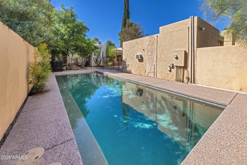 Fully Enclosed Pool Area