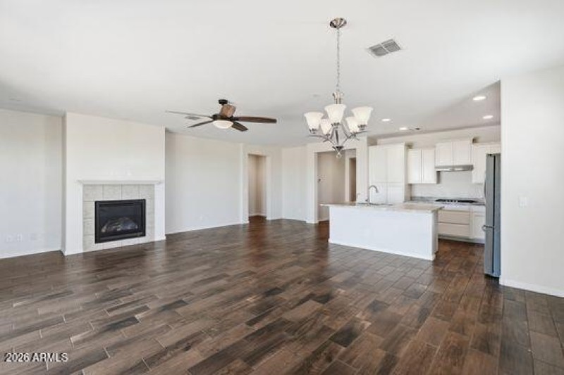 Family Room w/ Fireplace