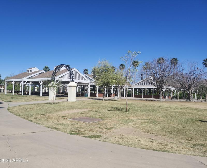 Covered Picnic Tables