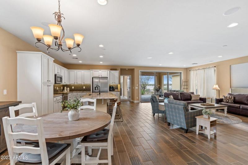 Looking toward backyard