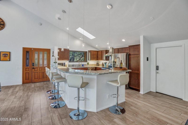 Expansive Breakfast Bar Seats Seven!