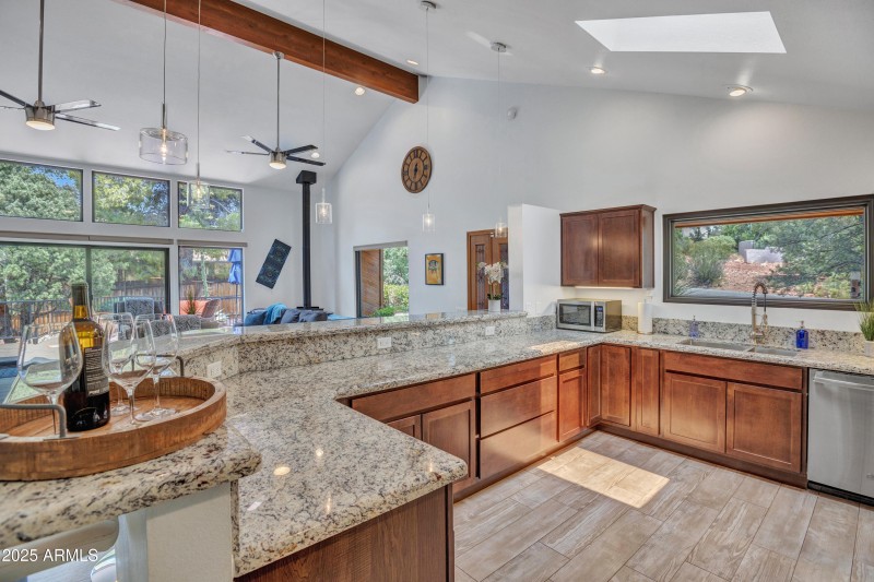 Natural Light Filled Kitchen