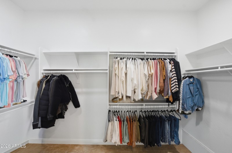 Primary Walk-In Closet