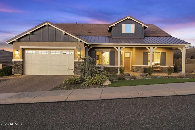 Front of Home Twilight