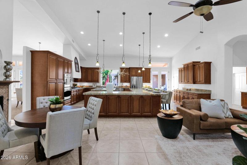 Kitchen & Informal Living Room