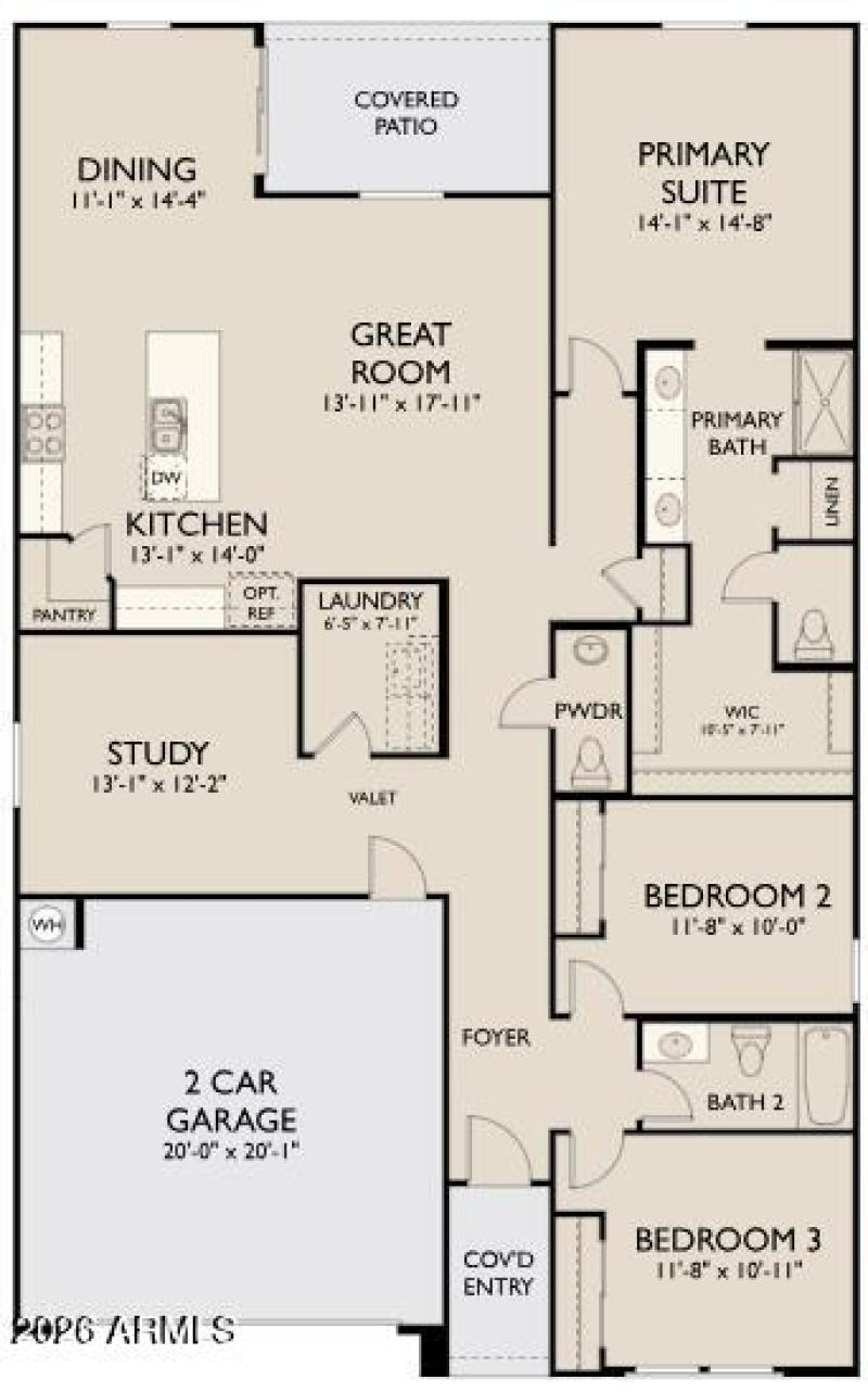Larkspur Floor Plan-L